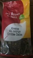 Graines de courge grillées salées