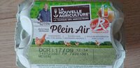 Oeufs frais de poules Label Rouge