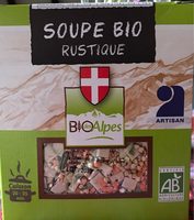 Soupe bio rustique