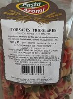 Torsades tricolores