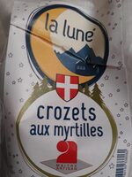 Crozets aux myrtilles