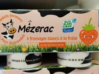 Fromages blanc à la fraise