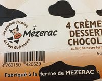 Crèmes dessert chocolat