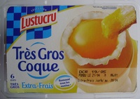 6 œufs Très Gros Coque, Extra-Frais