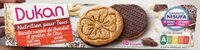 Biscuits nappés de chocolat