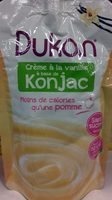 Crème à la vanille à base de konjac