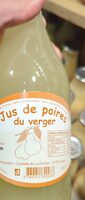 Jus de poires du verger