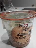Rillettes de porc au Genepi