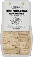 Mini-focaccias aux olives