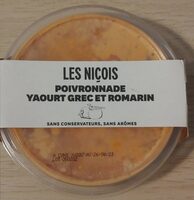 Poivronnade Yaourt Grec et Romarin