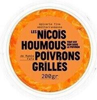 Houmous poivrons grillés