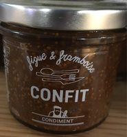 Figue & Framboise CONFIT Condiment recette originale