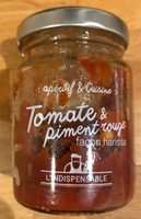 Tomate et piment rouge facon harissa