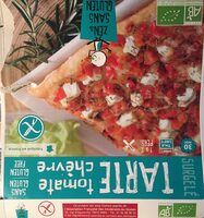 Tarte fine tomate et chèvre Bio