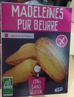 Madeleines Pur Beurre Sans Gluten