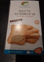 Biscottes aux graines de lin