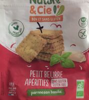 Petit-beurre apéritifs parmesan basilic