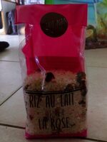 Riz au lait fleuri a la rose