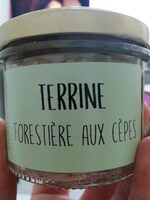 Terrines forestière aux cèpes