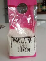 Madeleine fraise citron