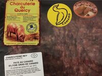 Pate au canard 5% foie gras canard