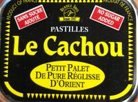 Le cachou pastilles