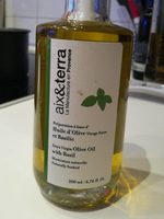 Huile d'olive vierge extra et basilic