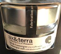 Sel de Camargue et truffe noire