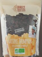 Raisins Thompson de la plaine de Manisa
