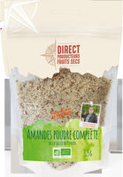 Amandes poudre complète de la Vallée de Pinoso en Espagne