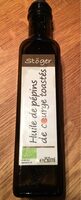 Huile de pépins de courge toastés