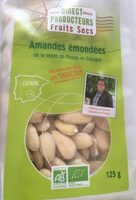 Amandes émondées