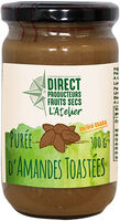 Purée d'amandes toastées
