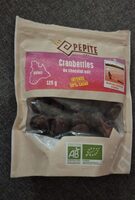 Cranberries au chocolat noir