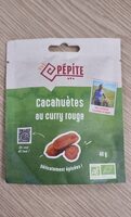 Cacahuètes au curry rouge