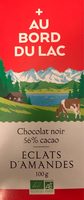 Au bord du lac - Chocolat noir 56% éclats d'amandes