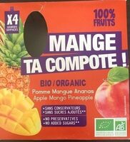 Pomme mangue ananas