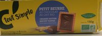 Petit beurre chocolat au lait bio