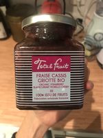 Fraise cassis griotte Bio