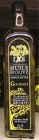 Huile d'olive vierge extra gourmet
