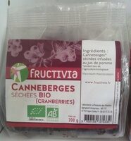 Canneberges séchées bio