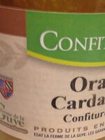 Confiture orange cardamone