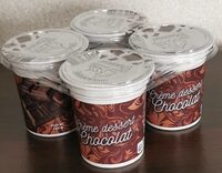 Crème dessert chocolat