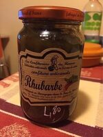 Confiture artisanale rhubarbe