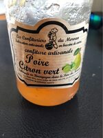 Confiture Poire citron vert