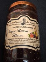 Confiture figue raisin rhum