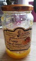 Confiture artisanale Orange pain d'épices