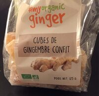Cubes de gingembre confit