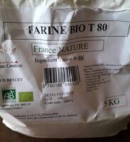 Farine bio T 80