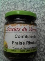 Confiture Fraise Rhubarbe